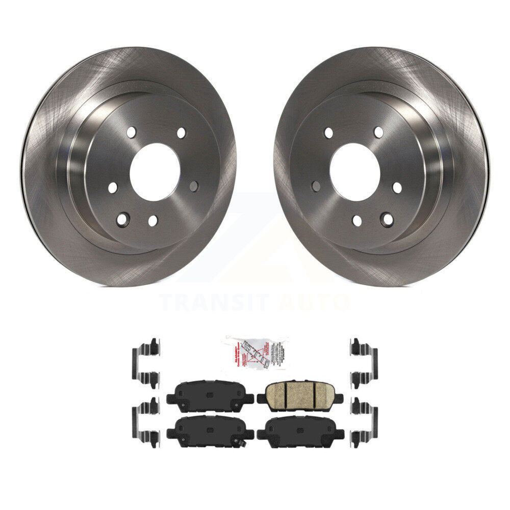 Rotor de frein à disque arrière et Kit de plaquettes en céramique, pour Nissan Rogue Sport Qashqai LEAF Juk