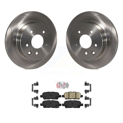 Rotor de frein à disque arrière et Kit de plaquettes en céramique, pour Nissan Rogue Sport Qashqai LEAF Juk
