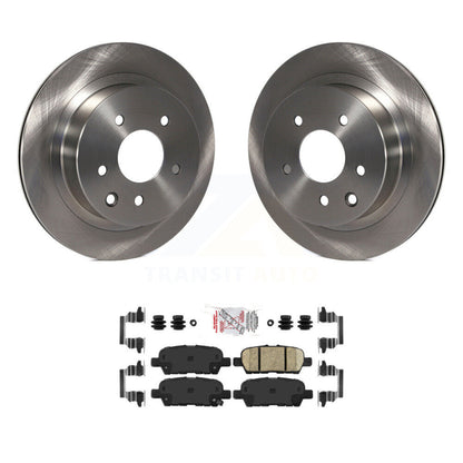 Rotor de frein à disque arrière et Kit de plaquettes en céramique, pour Nissan Rogue Sport Qashqai LEAF Juk