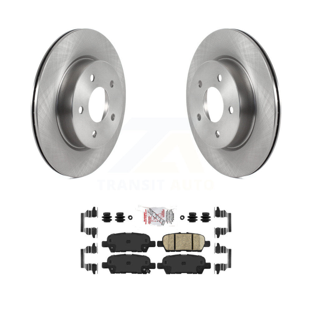Kit de disques de frein à disque arrière et plaquettes en céramique, pour Nissan Qashqai Rogue Sport LEAF
