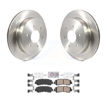 Kit de disques de frein à disque arrière et plaquettes en céramique pour Nissan TITAN 2017 – 2023