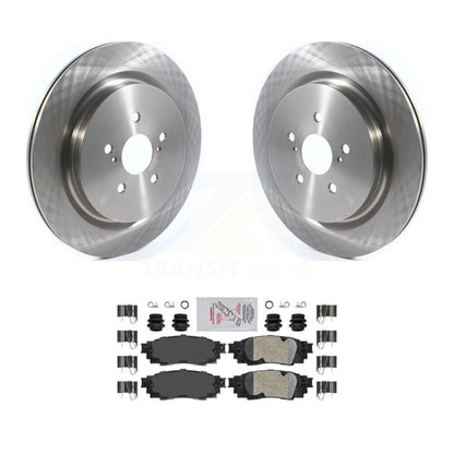 Rotors de frein à disque arrière et Kit de plaquettes en céramique pour Lexus RX350 RX450h RX350L RX450h