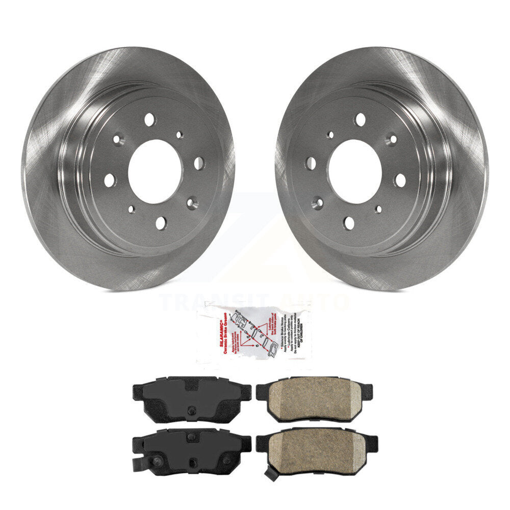 Kit de rotor de frein arrière et de plaquettes en céramique pour Honda Civic Acura Integra del Sol Prelud