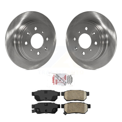 Kit de rotor de frein arrière et de plaquettes en céramique pour Honda Civic Acura Integra del Sol Prelud