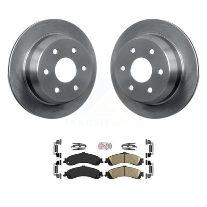 Kit de disques de frein à disque arrière et plaquettes en céramique pour Chevrolet Suburban 2002 1500 4W