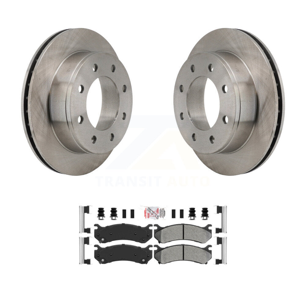 Kit de rotor de frein arrière et de plaquettes semi-métalliques pour Chevrolet GMC Sierra 2500 HD Humme