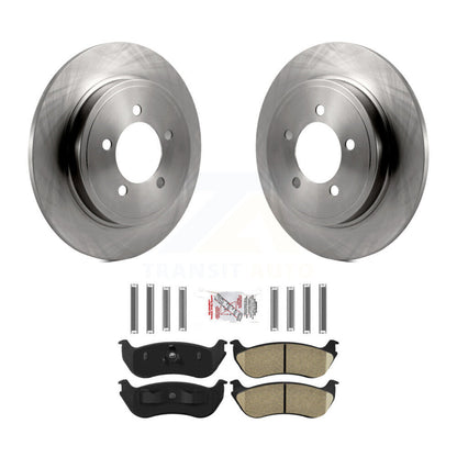 Rotors de frein à disque arrière et Kit de plaquettes en céramique pour Ford Explorer Mercury Mountainee