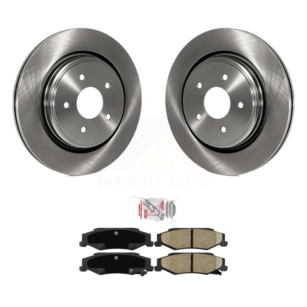 Kit de disques de frein à disque arrière et plaquettes en céramique, pour Chevrolet Corvette Cadillac XLR