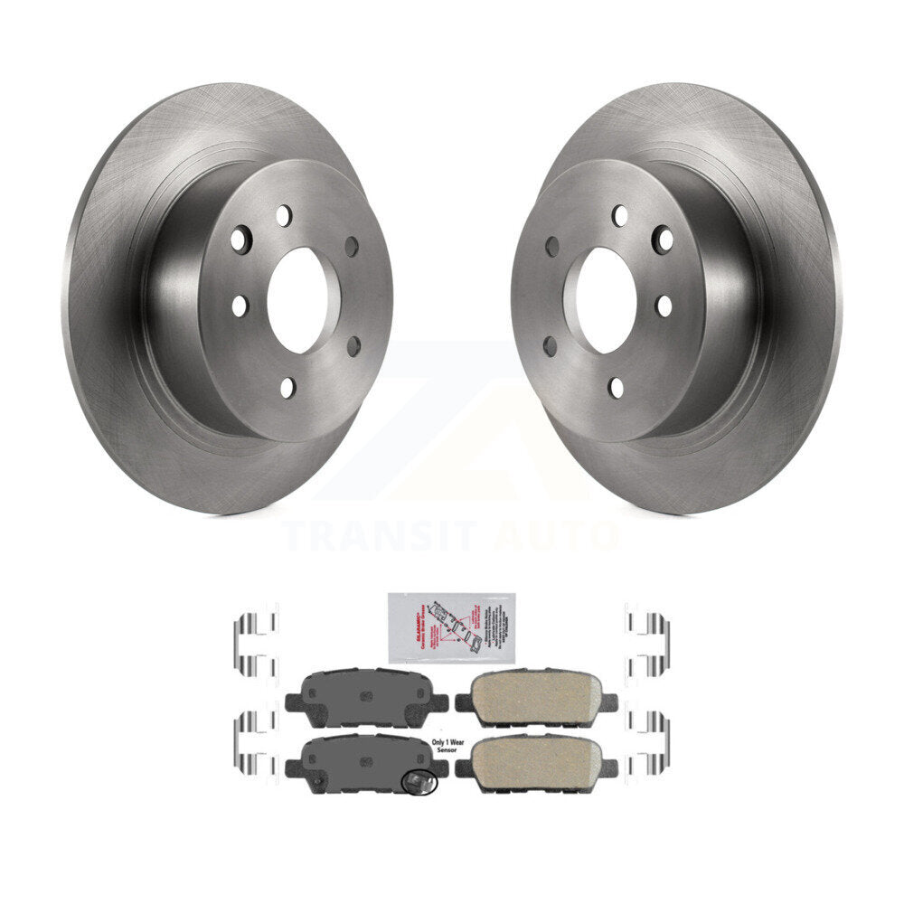 Kit de rotors de frein à disque arrière et plaquettes en céramique pour Nissan Sentra Altima Juke Maxim