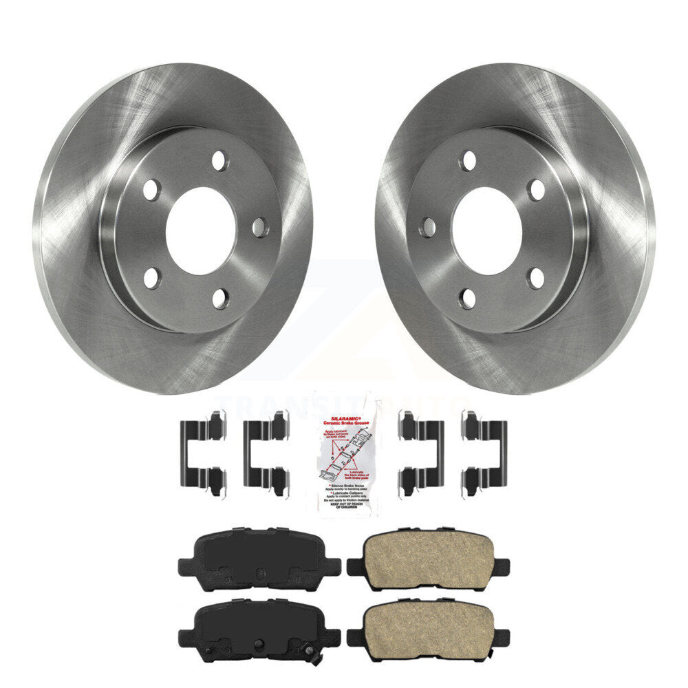 Kit de rotor de frein arrière et de plaquettes en céramique, pour Chevrolet Impala Buick LaCrosse Pontia