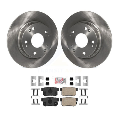 Kit de rotors de frein à disque arrière et plaquettes en céramique pour Honda Civic Acura CSX ILX