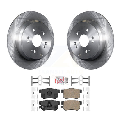 Kit de rotors de frein à disque arrière et plaquettes en céramique pour Honda CR-V Acura RDX K8A-100541