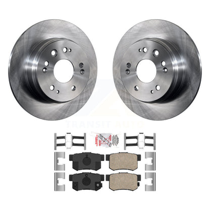 Kit de rotors de frein à disque arrière et plaquettes en céramique pour Honda CR-V 2002-2004 K8A-100555