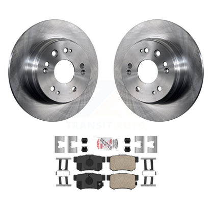 Kit de rotors de frein à disque arrière et plaquettes en céramique pour Honda CR-V 2002-2004 K8A-100556