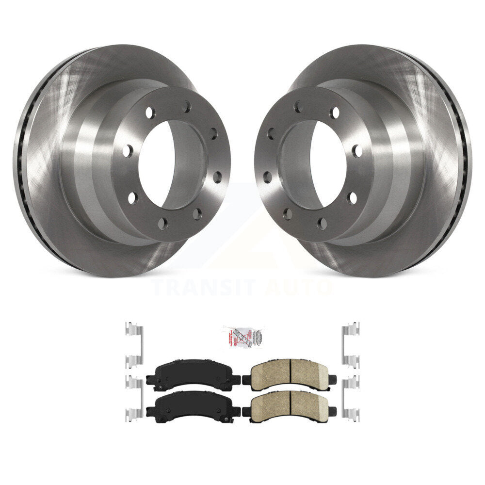 Kit de disques de frein à disque arrière et plaquettes en céramique pour Chevrolet Express 4500
