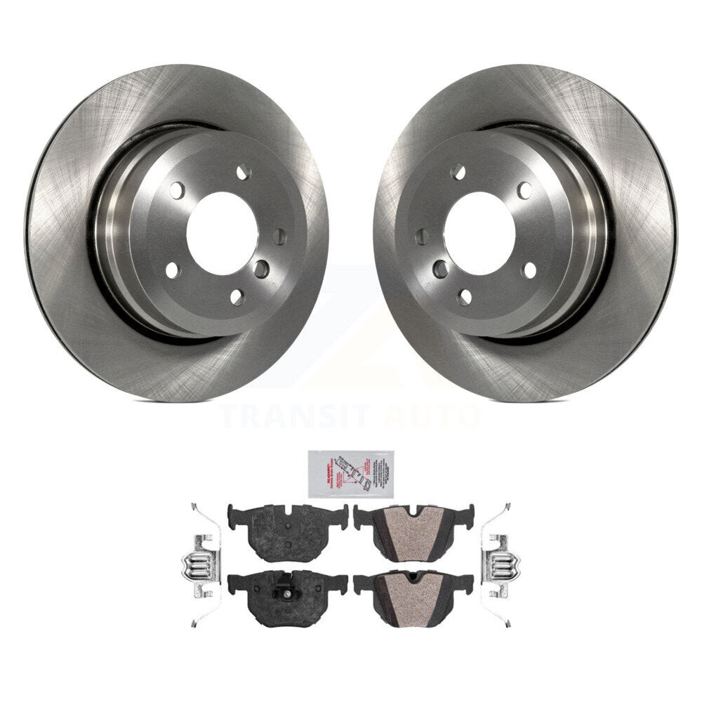 Kit de plaquettes semi-métalliques de Rotor de frein à disque arrière, pour BMW 530xi 528i xDrive 535i 535x
