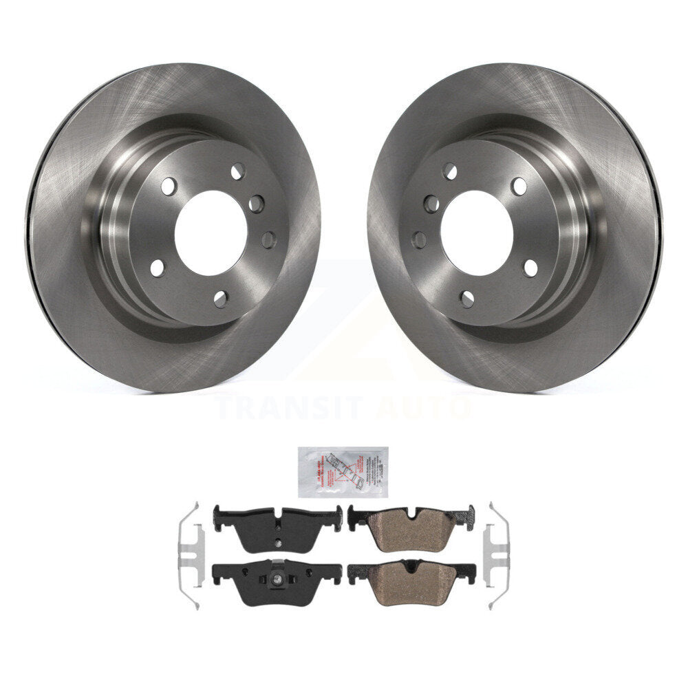 Kit de disques de frein à disque arrière et plaquettes semi-métalliques pour BMW 328i K8A-100603