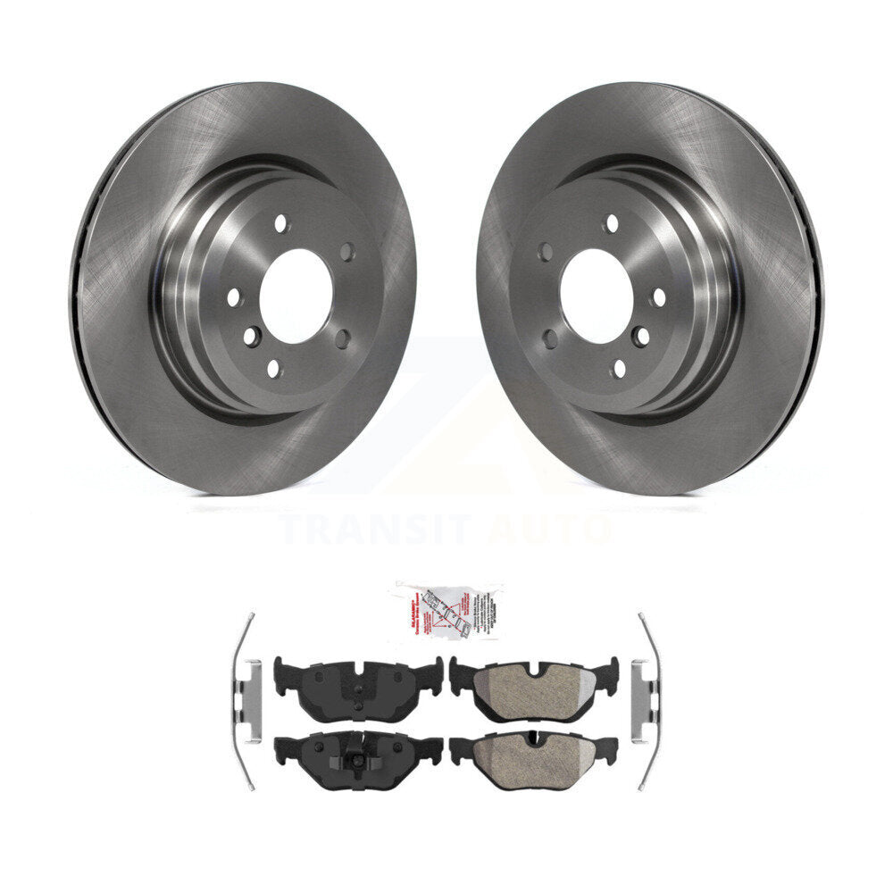 Kit de plaquettes semi-métalliques de rotor de frein arrière pour BMW X1 avec K8A-10060 de diamètre 336 mm