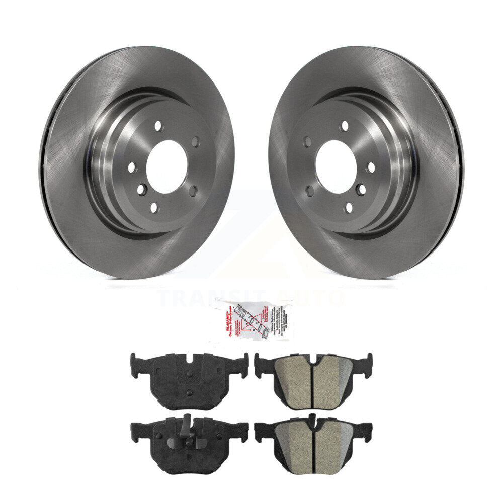 Kit de rotor de frein arrière et de plaquettes semi-métalliques pour BMW X1 335i xDrive 335xi 330i 330x