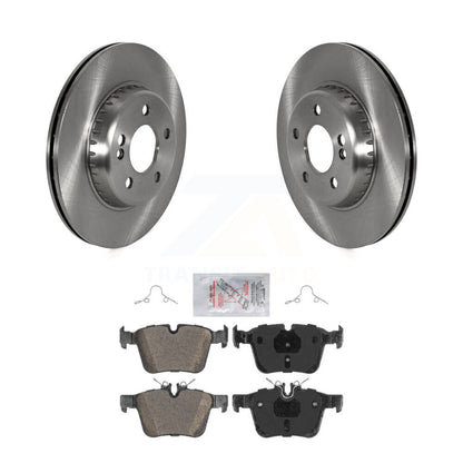 Rotors de frein à disque arrière et Kit de plaquettes semi-métalliques pour Mercedes-Benz C300 C400 C350