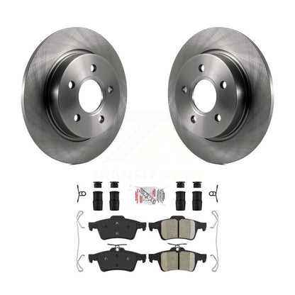 Kit de disques de frein à disque arrière et plaquettes en céramique pour Ford Focus K8A-100615