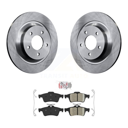 Kit de disques de frein à disque arrière et plaquettes en céramique pour Mazda 5 K8A-100619