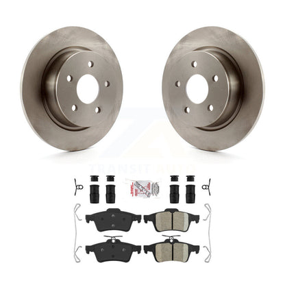 Rotors de frein à disque arrière et kit de plaquettes en céramique pour Ford Escape Transit Connect C-Ma