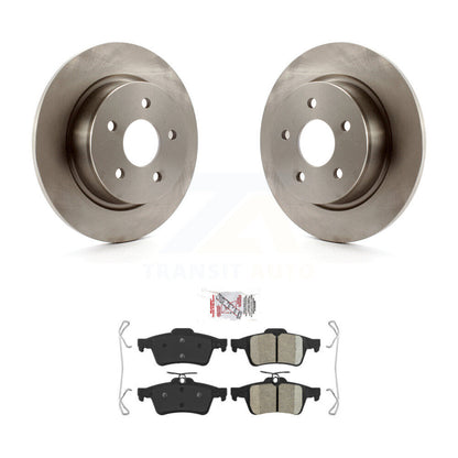 Rotors de frein à disque arrière et kit de plaquettes en céramique pour Ford Escape Transit Connect C-Ma