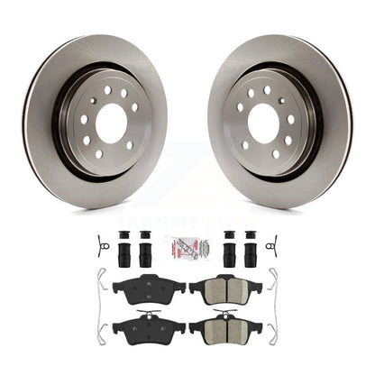 Kit de disques de frein à disque arrière et plaquettes en céramique pour Saab 9-3 9-3X avec rotor ventilé