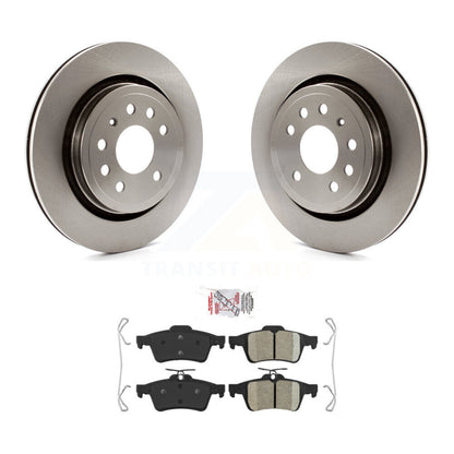 Kit de disques de frein à disque arrière et plaquettes en céramique pour Saab 9-3 9-3X avec rotor ventilé