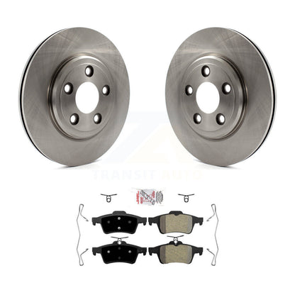 Kit de disques de frein à disque arrière et plaquettes semi-métalliques pour Jaguar Vanden Plas XJ8