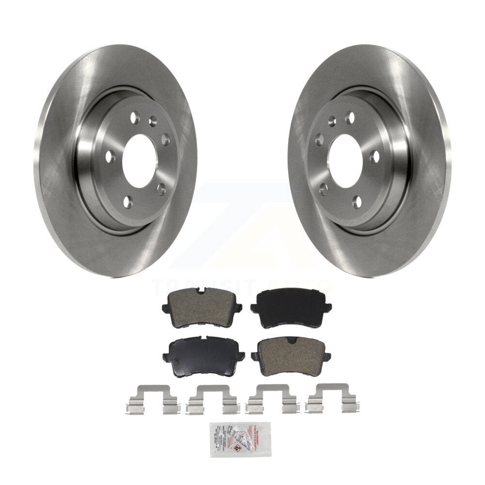 Kit de disques de frein à disque arrière et plaquettes semi-métalliques pour Audi A7 Quattro A6