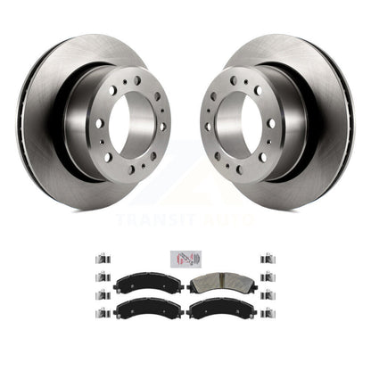 Kit de plaquettes de frein semi-métalliques pour rotors de frein arrière pour Ram 3500 20-21 avec roues doubles