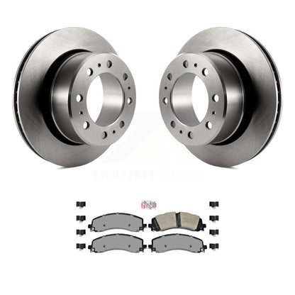 Kit de disques de frein à disque arrière et plaquettes semi-métalliques pour Ram 2500 3500 K8A-100661