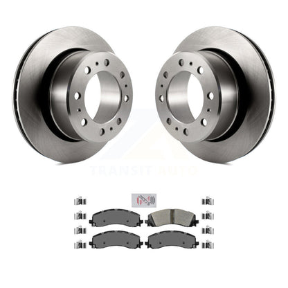 Kit de disques de frein à disque arrière et plaquettes semi-métalliques pour Ram 2500 3500 K8A-100662