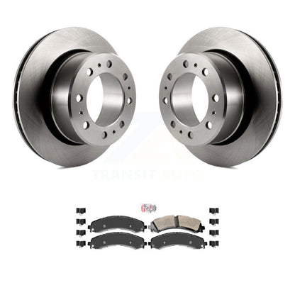 Kit de plaquettes de frein semi-métalliques pour rotors de frein arrière pour Ram 3500 20-21 avec roues doubles