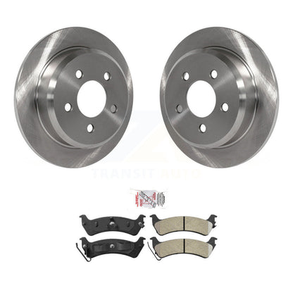Kit de disques de frein à disque arrière et plaquettes semi-métalliques pour Jeep Grand Cherokee