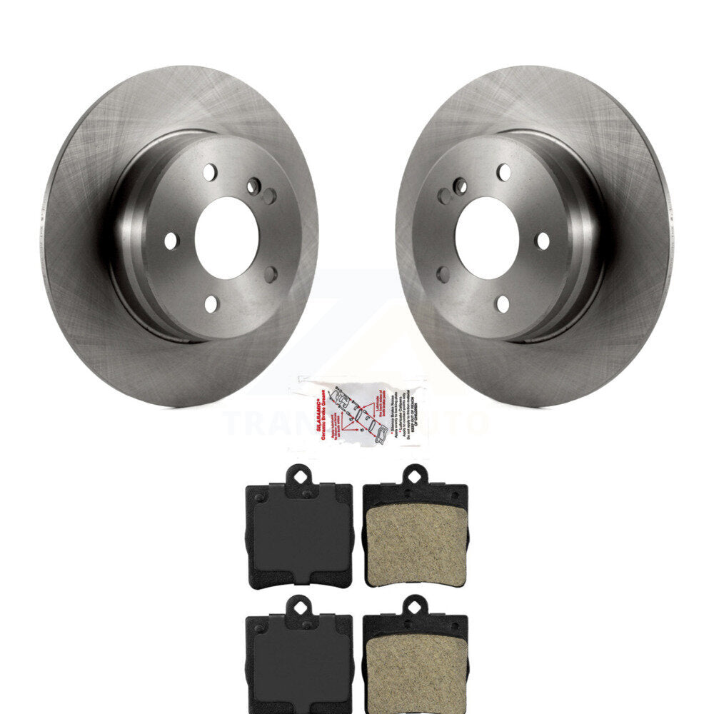 Kit de disques de frein à disque arrière et plaquettes semi-métalliques pour Mercedes-Benz SLK280
