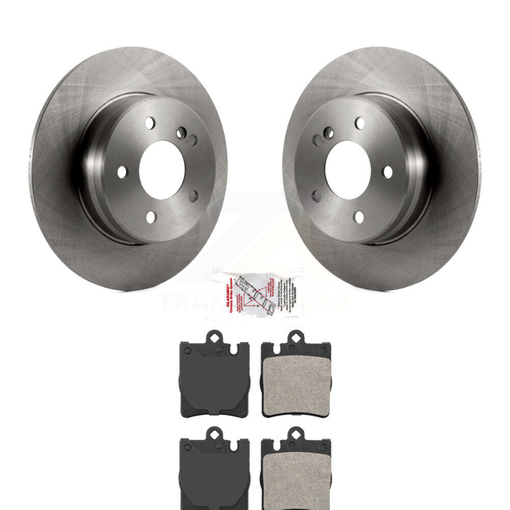 Kit de plaquettes semi-métalliques de Rotor de frein arrière, pour Mercedes-Benz C230 SLK350 CLK320 E32