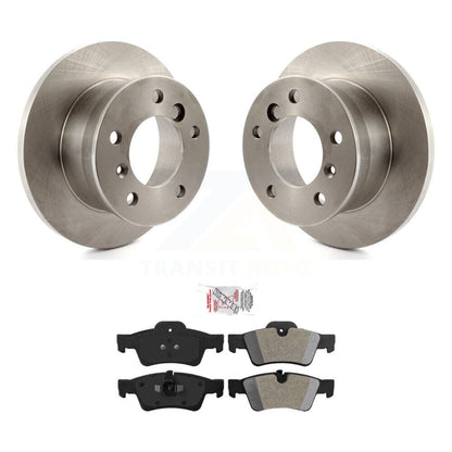 Kit de disques de frein à disque arrière et plaquettes semi-métalliques pour Mercedes-Benz G55 AMG