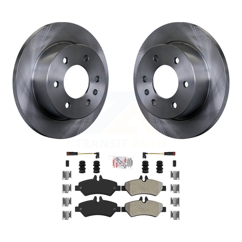 Kit de rotor de frein arrière et de plaquettes semi-métalliques pour Sprinter 2500 Mercedes-Benz Dodge