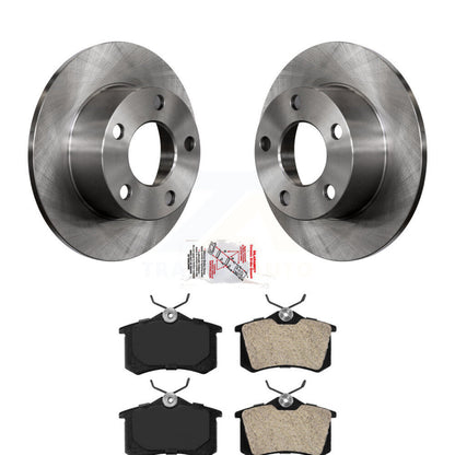 Kit de disques de frein à disque arrière et plaquettes semi-métalliques pour Volkswagen Passat Audi A6