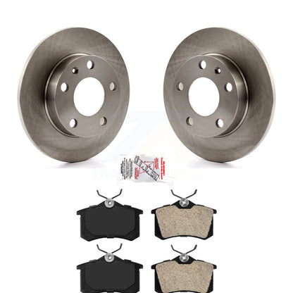 Kit de disques de frein à disque arrière et plaquettes semi-métalliques pour Audi A4 S4 K8A-100708