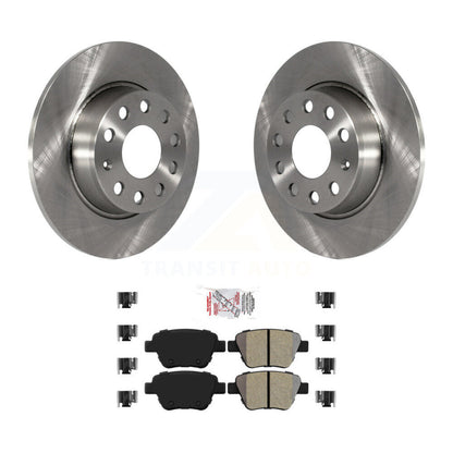 Kit de rotor de frein arrière et de plaquettes semi-métalliques pour Volkswagen Jetta Golf Beetle Passa