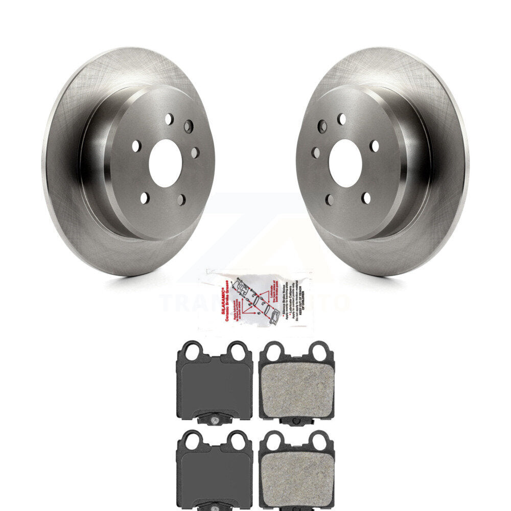 Kit de rotor de frein arrière et de plaquettes semi-métalliques pour Lexus SC430 IS300 GS300 GS400 GS43