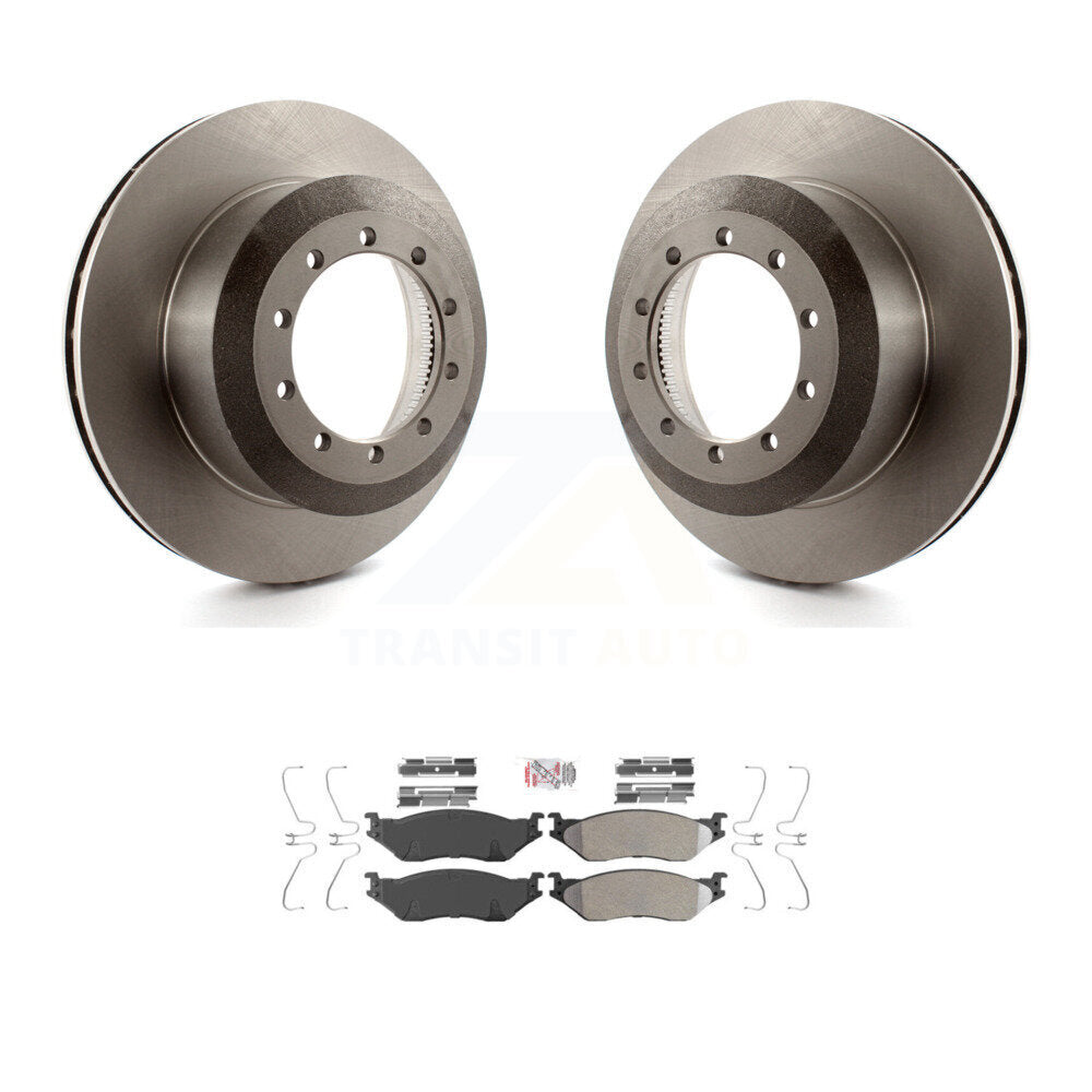 Kit de plaquettes semi-métalliques de Rotor de frein arrière, pour Ford F-550 Super Duty F-450 F-53 F-5