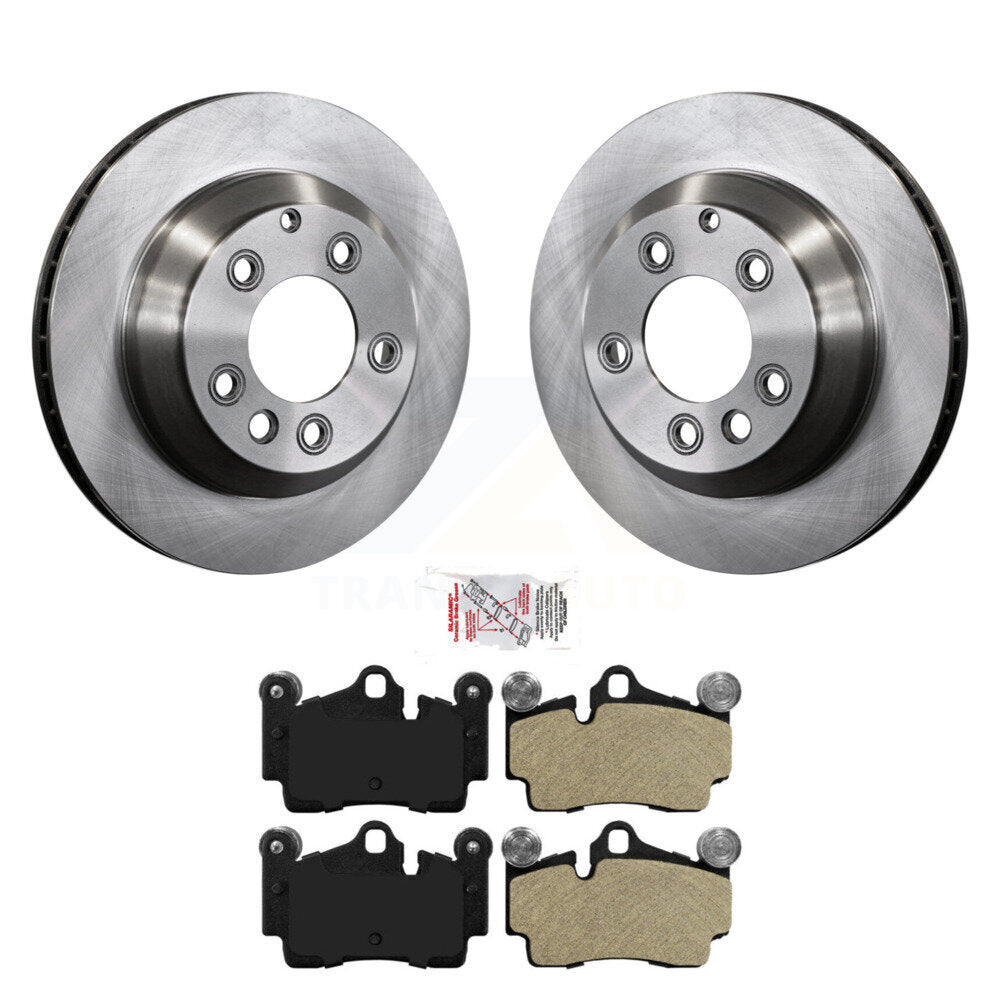 Rotors de frein arrière et Kit de plaquettes semi-métalliques pour Audi Q7 Porsche Cayenne volkswagen