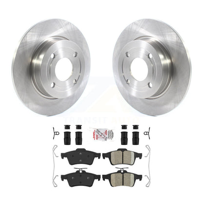 Kit de disques de frein à disque arrière et de plaquettes en céramique pour Ford EcoSport FWD 2018-2021