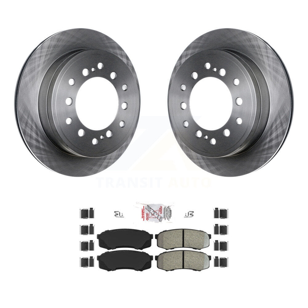 Kit de plaquettes semi-métalliques de Rotor de frein arrière, pour Toyota 4Runner Lexus GX460 FJ Cruise
