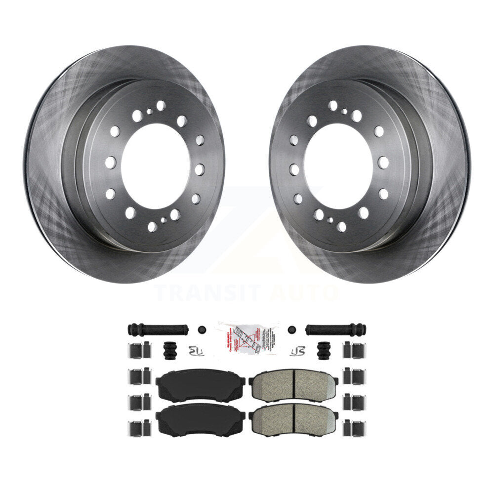 Kit de plaquettes semi-métalliques de Rotor de frein arrière, pour Toyota 4Runner Lexus GX460 FJ Cruise